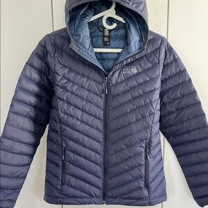 W’s Mountain Hardwear Down Jacket w/ Hood